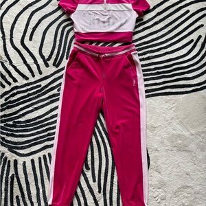 Juicy Couture Y2K Bling Velour Matching Set – Never Worn – S